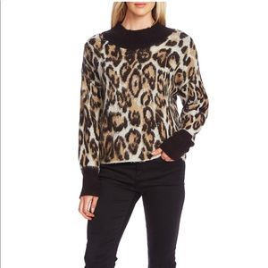 Vince Camuto Animal Print Sweater